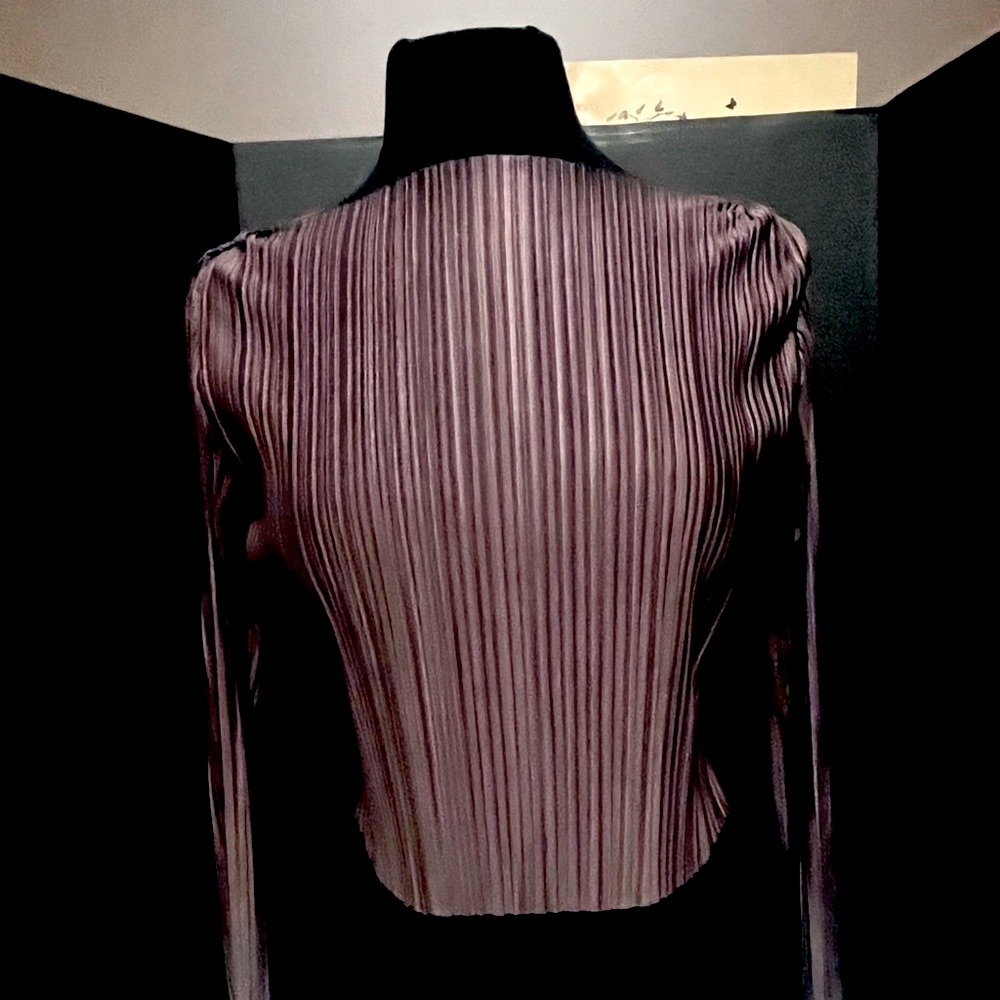 3 for $30 Dynamite Boat Neck Mocha Brown Crinkle Top
